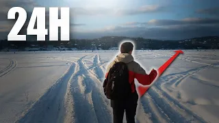 J'AI MARCHÉ EN LIGNE DROITE PENDANT 24H