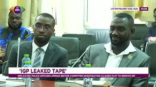 IGP Leaked tape:  Parliamentary Ad-Hoc Committee interrogate police officials speaking in audio PT 2