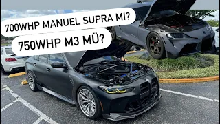 We Made Software for G80 M3 and Supra | We Installed Dinan Exhaust on Apo's M6!