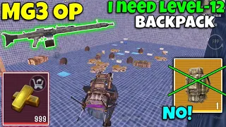 i need level 12 backpack 🎒 for all Loots in Map 5 🤑| PUBG METRO ROYALE