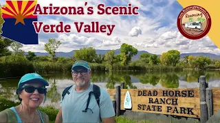 Arizona's Verde Valley 🛶  Dead Horse Ranch State Park Cottonwood AZ 🤠 Jerome AZ   🥾 Summer Hiking AZ