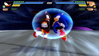 Shadow And Sonic Fusion| Shadic The Hedgehog | Dragon Ball Z Budokai Tenkachi 3 | MOD