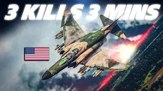 The F-4E Phantom The World's #1 Mig Hunter | Dogfight | Digital Combat Simulator | DCS |