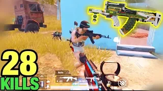 Playing with NEW GROZA Forest Raider Skin | PUBG MOBILE TACAZ