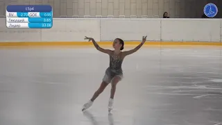 Sofia DZEPKA│Girls, Younger Age Short Program #27│Memorial S.Volkov 2019-11-12