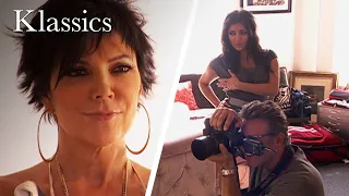 Kim Kardashian Makes Kris Jenner Strip for Photoshoot | KUWTK Klassics | E!