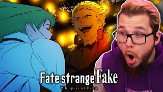 NEW FATE FAN REACTS to Fate/strange Fake: Whispers of Dawn