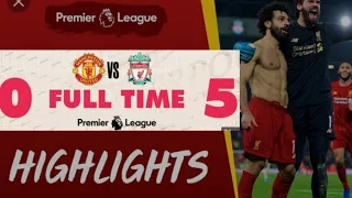 MANCHESTER UNITED VS LIVERPOOL 0:5 EXTENDED HIGHLIGHTS 2021-22