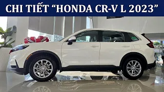 Chi tiết Honda CRV L 2024 màu Trắng | Giá lăn bánh Honda CRV 2024 | Bán trả góp Honda CRV 2024