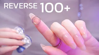 ASMR REVERSE 100+ TRIGGERS on YOUR FACE (First Person) / Non-Stop Tingles?!