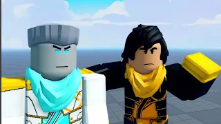 Lego Ninjago - Time for a quest scene animation in Roblox Studio