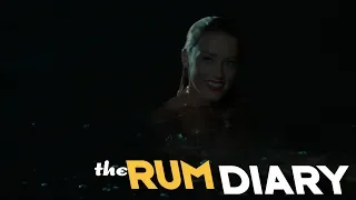 The Rum Diary (2011) -  Night Lake Swim Scene
