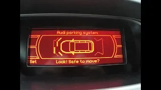 Audi A4/A5/Q5 B8 Kodowanie(Coding) - Włączenie wizualizacji systemu parkowania