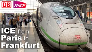 Paris to Frankfurt by ICE high-speed train in 3h49 from €39.90