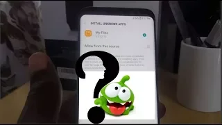 How to Install apk files on the Galaxy S9 with new Unknown Sources step by step