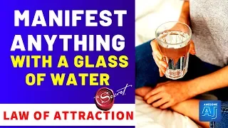 POWERFUL WATER TECHNIQUE ✅ Manifest Your Desires with a Glass of water (Law of Attraction)