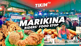 RIDERS’ FOOD STOP| MARIKINA FOOD TRIP | STREET SIOMAI, SISIG, CHAO FAN, UNLI DRINKS | TIKIM TV