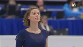 2017 Europeans - Laurine Lecavelier SP NBCSN HD