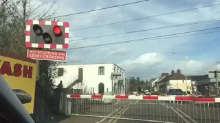 Stowmarket level Crossing