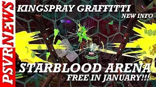 Kingspray Graffitti PSVR New Info | Free PSVR Game Next Month | PSVR News