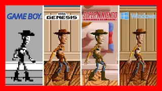 Toy Story 🤖 Versions Comparison 🤠 Genesis, SNES, Windows and Game Boy