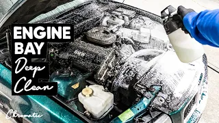 Deep Cleaning A Dirty BMW E36 Engine Bay