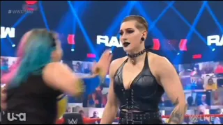 Asuka & Nikki Cross VS Rhea Ripley & Charlotte Flair (1/2)