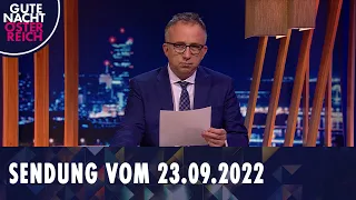 Gute Nacht Österreich mit Peter Klien vom 23.09.2022