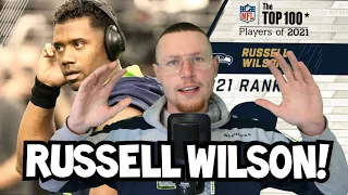 Rugby Player Reacts to RUSSELL WILSON (QB, Seattle Seahawks) #12 The Top 100 NFL Players of 2021!