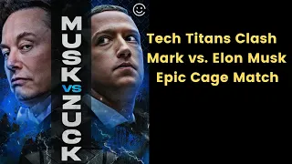 Mark Zuckerberg and Elon Musk to fight in a cage | Tech Titans Clash |Elon musk vs Zuckerberg  fight