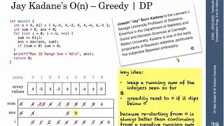 Max 1D & 2D Range Sum - Dynamic Programming