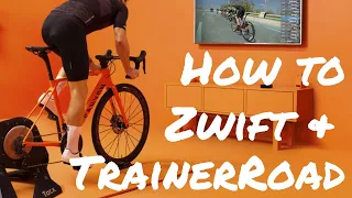 Zwift & TrainerRoad at the Same Time ||  How to use TrainerRoad and Zwift Together | Indoor Training