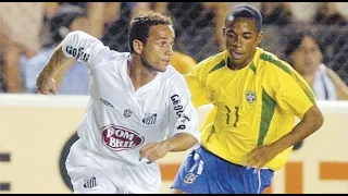 Santos 1 x 3 Brasil Sub 23 - 18/11/2003 - Robinho imita Pelé e carimba o Santos!