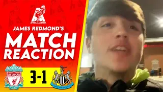 LIVERPOOL CAN GO FOR THE DOUBLE! Liverpool 3-1 Newcastle (James Redmond)