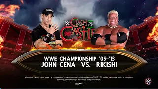 👌🤘WWE _ CHAMPIONSHIP 05-13  #johncena vs. #rikishi