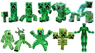Niveles de Poder del Creeper (Minecraft)