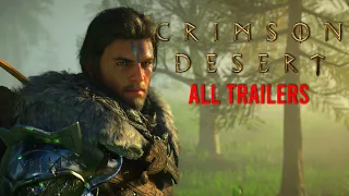 CRIMSON DESERT All Trailers  |  OPEN WORLD SINGLE PLAYER - Gamescom 2023 4K 60 FPS