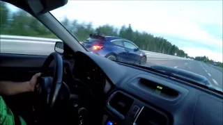 astra opc j 280л с vs WRX STI 300л с