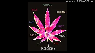 Taste Remix (Wiz Khalifa, Cardi B, G-Eazy, Eminem, Juicy J, Gucci Mane, YG, 2Pac, Biggie, Tyga)
