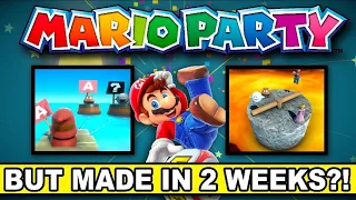 What if Mario Party was MADE in 2 WEEKS by a fan?!