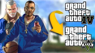 TODOS OS PERSONAGENS DO GTA 4 QUE APARECEM NO GTA 5