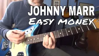 Easy Money Johnny Marr guitar lesson / tutorial