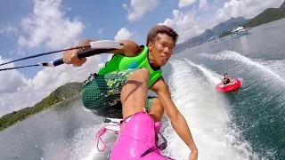 GoPro: Neon Wakeboarding in Hong Kong