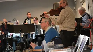 Stramash at Castle Douglas Accordion Fiddle Club led by Ewan Galloway