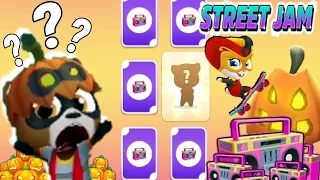 Talking Tom Gold Run STREET JAM EVENT LUCKY CARD CARNIVAL ANGELA VS RACCOON Halloween update