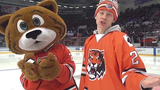 Barsik invited KHL mascots to Astana to visit All Star Game