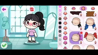 how to make a beautiful doll in avatar world #avatarworld #avatarlife