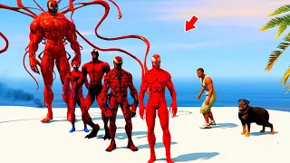 FRANKLIN Stealing Every CARNAGE Suit In Gta 5 ! (GTA 5 Mods)