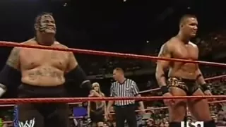 Triple H vs. Randy Orton & Umaga (1/2)