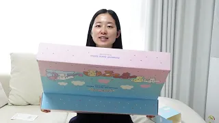 갤럭시 Z플립5 시나모롤 에디션 언박싱 (Galaxy Z Flip5 Cinnamoroll Edition / Cream) 시나모롤 플립수트카드&테마